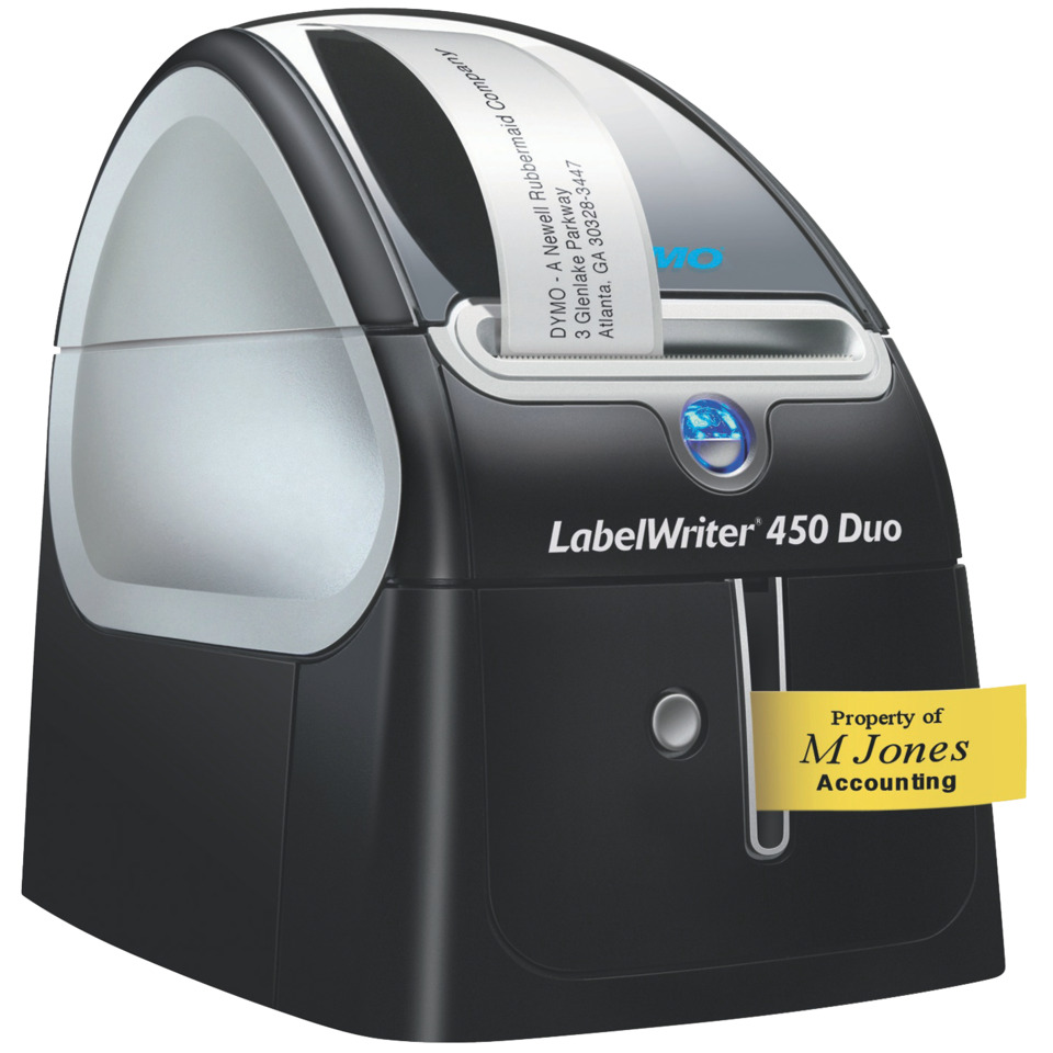 Etikettendrucker, Labelwriter, Thermodrucker, Kompakt, Sichtbares Etikett