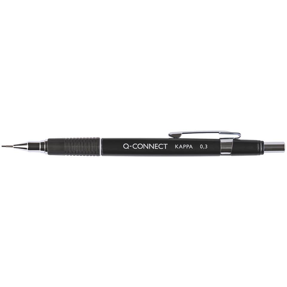 Präzisionsbleistift, Mechanischer Bleistift, 0,3 mm, Metallgriff, Clip