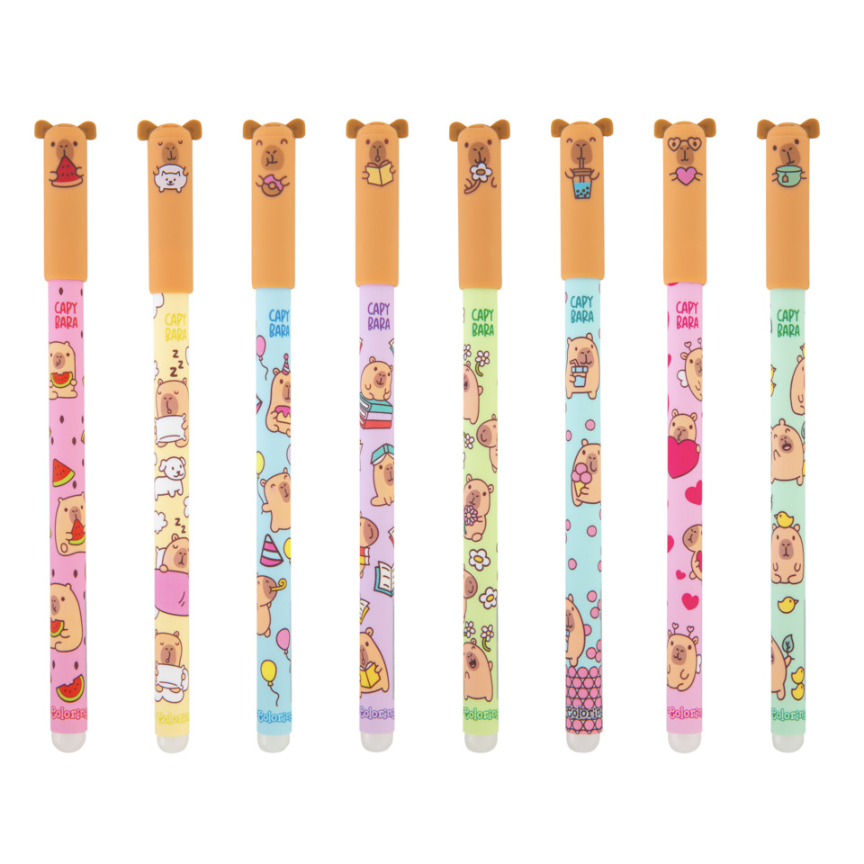 Bleistift, Kawaii, Tiermotiv, Mehrfarbig, Schreiberling mit Motiv