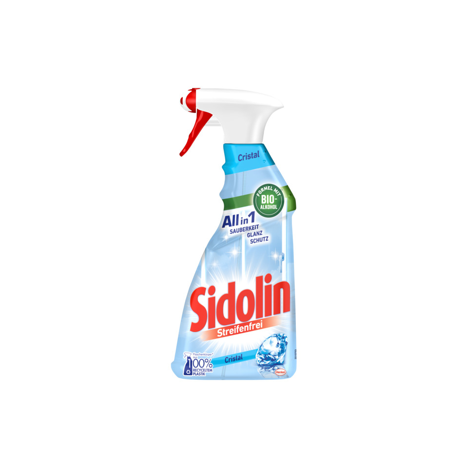 Allzweckreiniger, Sprühflasche, Glanzschutz, Bio-Alkohol, Cristal
