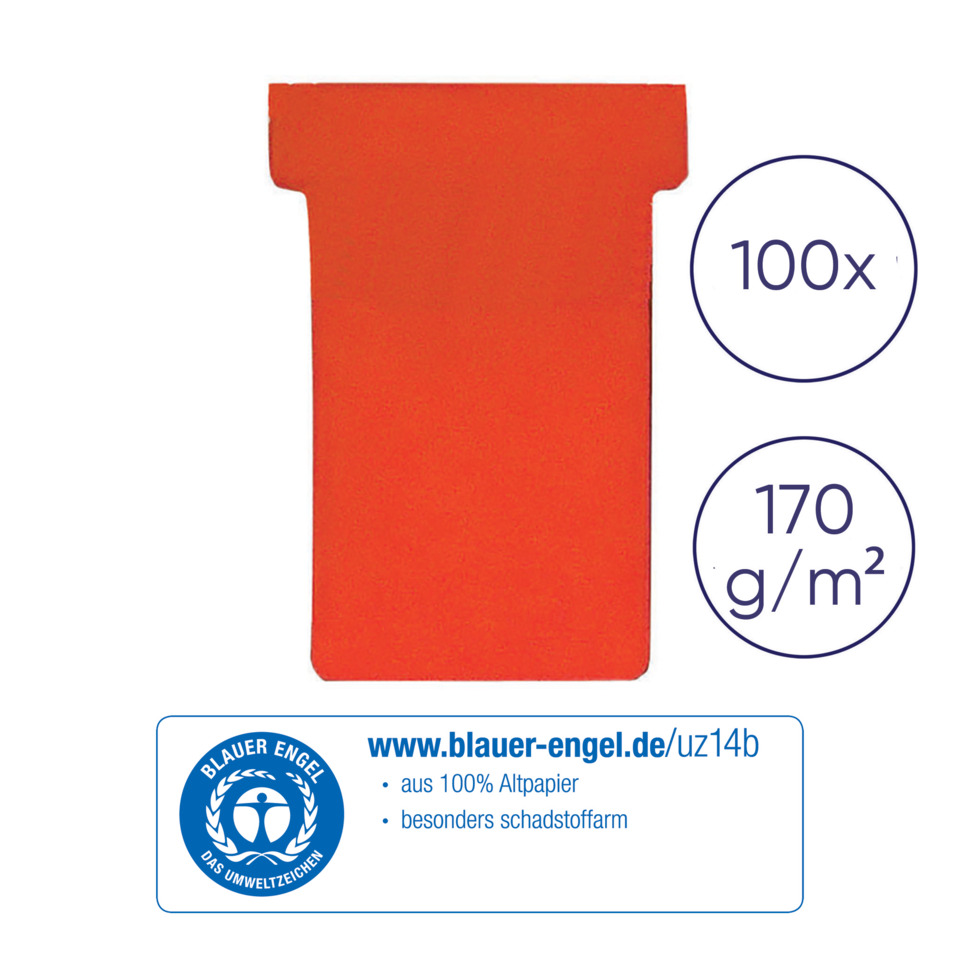 orange Sleeve, Kartonhülle, 100x, 170 g/m², Umweltzeichen