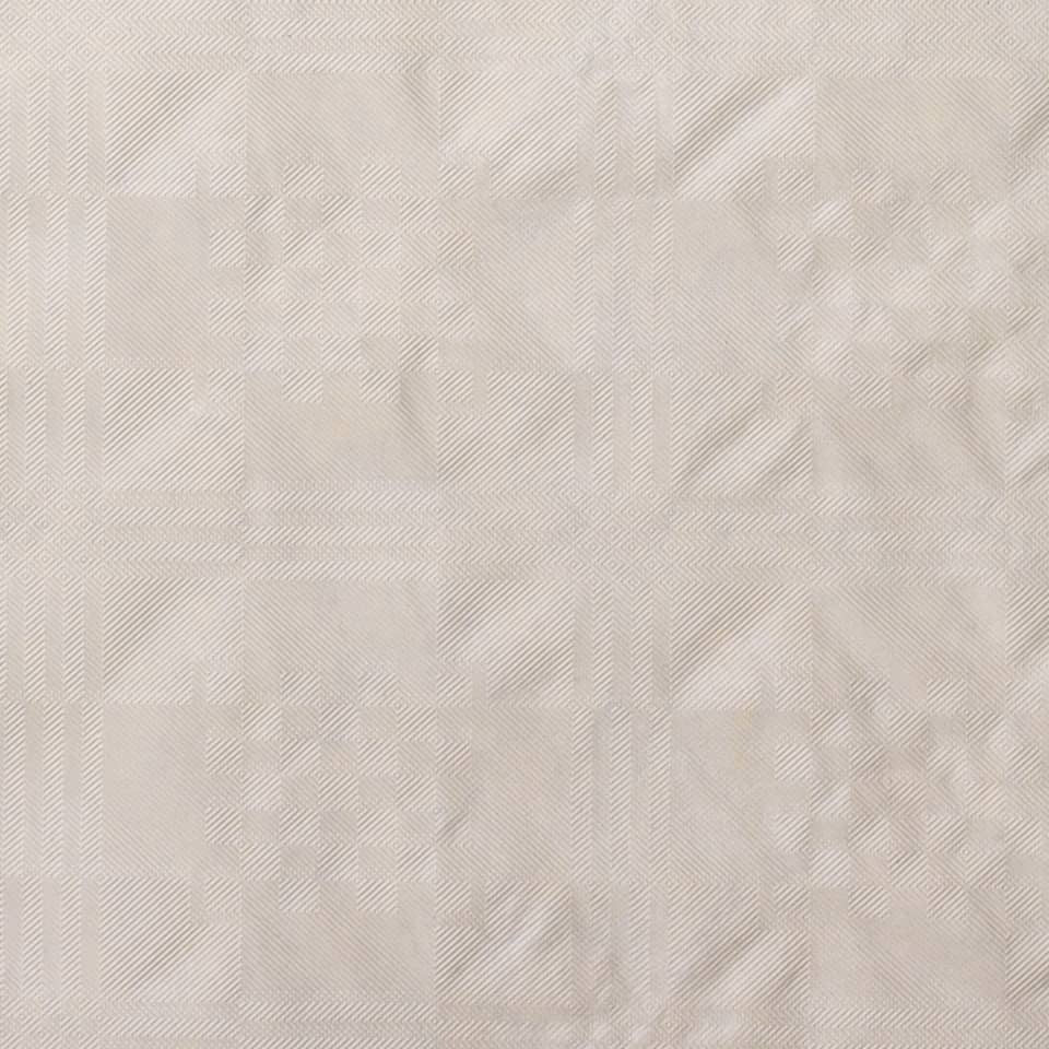 Tischdecke, Karo-Muster, Beige, Textil, Stoffdecke