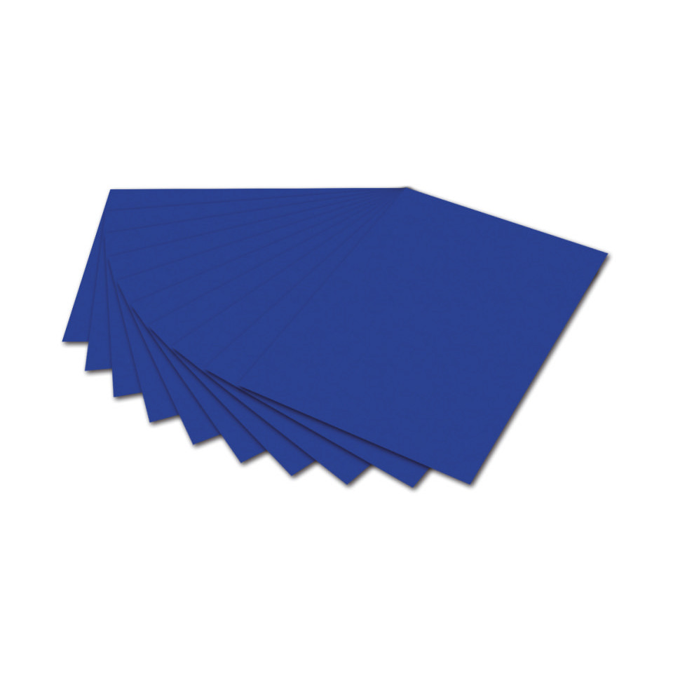 Pappe, Karten, blau, Einfarbig, Bastelpapier