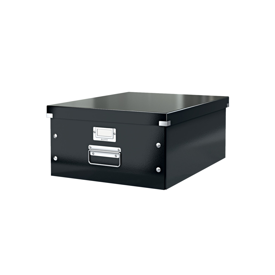 Koffer, Metallbox, Schwarze Box, Aufbewahrungskiste, Aluminium/Edelstahl-Aussehen