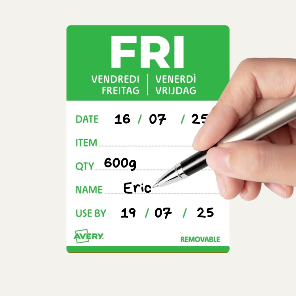  adhesive, label, removable, date-card, handwriting