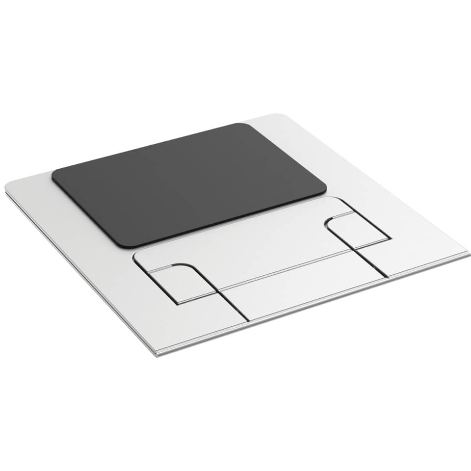 Touchpad, Trackpad, Laptop-Topcase, Aluminium, Schwarz/Gray