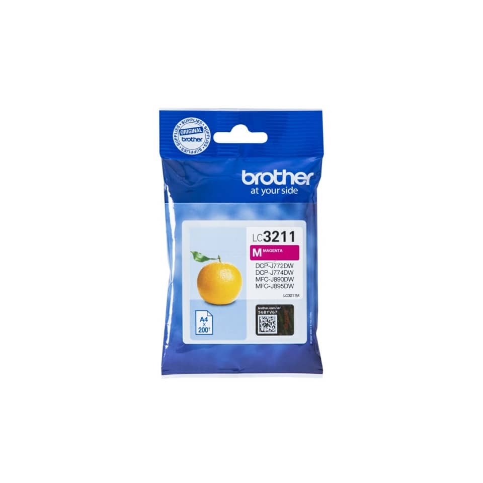 Inkjetpatrone, magenta BROTHER LC3211M