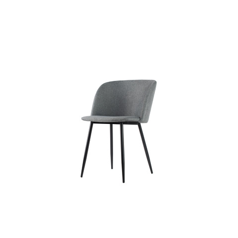Sessel Must, 2 Stück, grau/schwarz PAPERFLOW FTMUSTX2.01.02