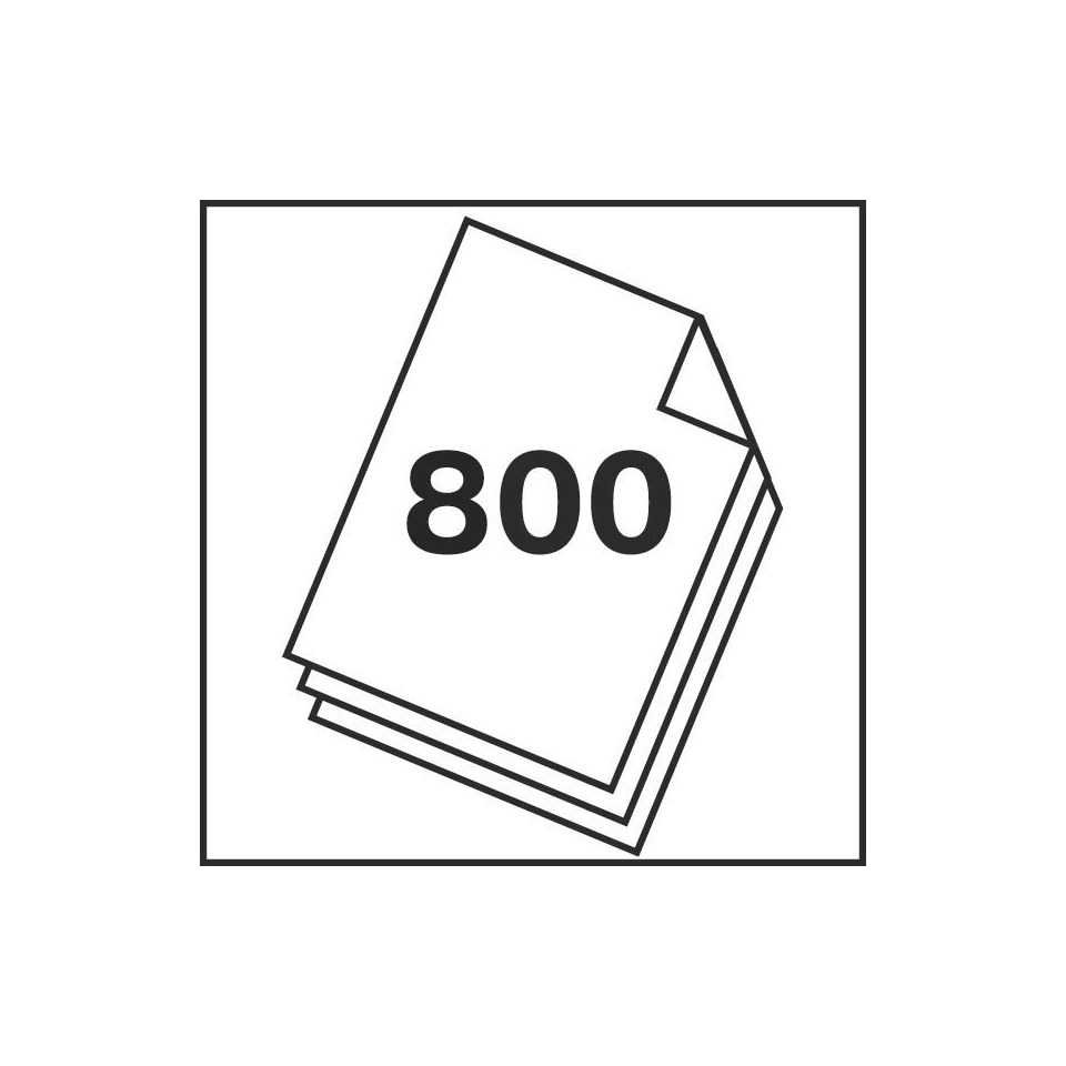 Notizbuch, Papier, 800 Seiten, A4, mehrseitig