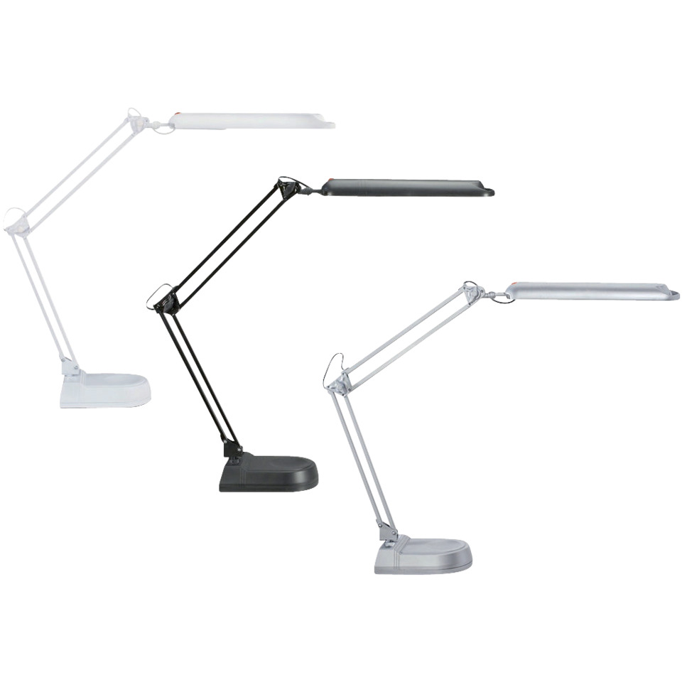 Arbeitslampe, Schreibtischlampe, Doppelgelenk-Lampe, LED-Lampe, Tischleuchte