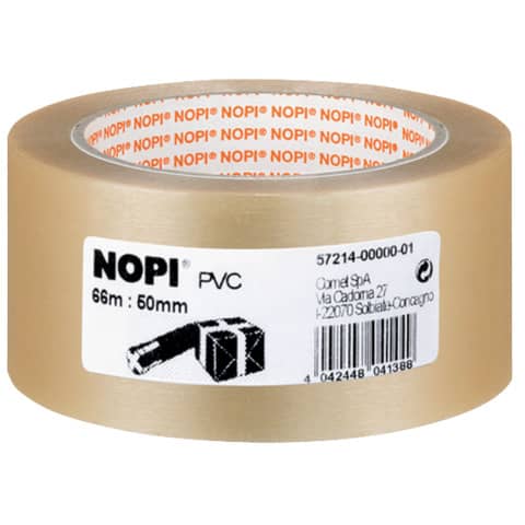 Packband transparent  50mmx66m NOPI 57214-00000-01