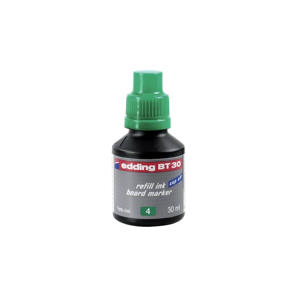 Tintenflasche, Boardmarker, Edding BT30, Schwarz, 30 ml
