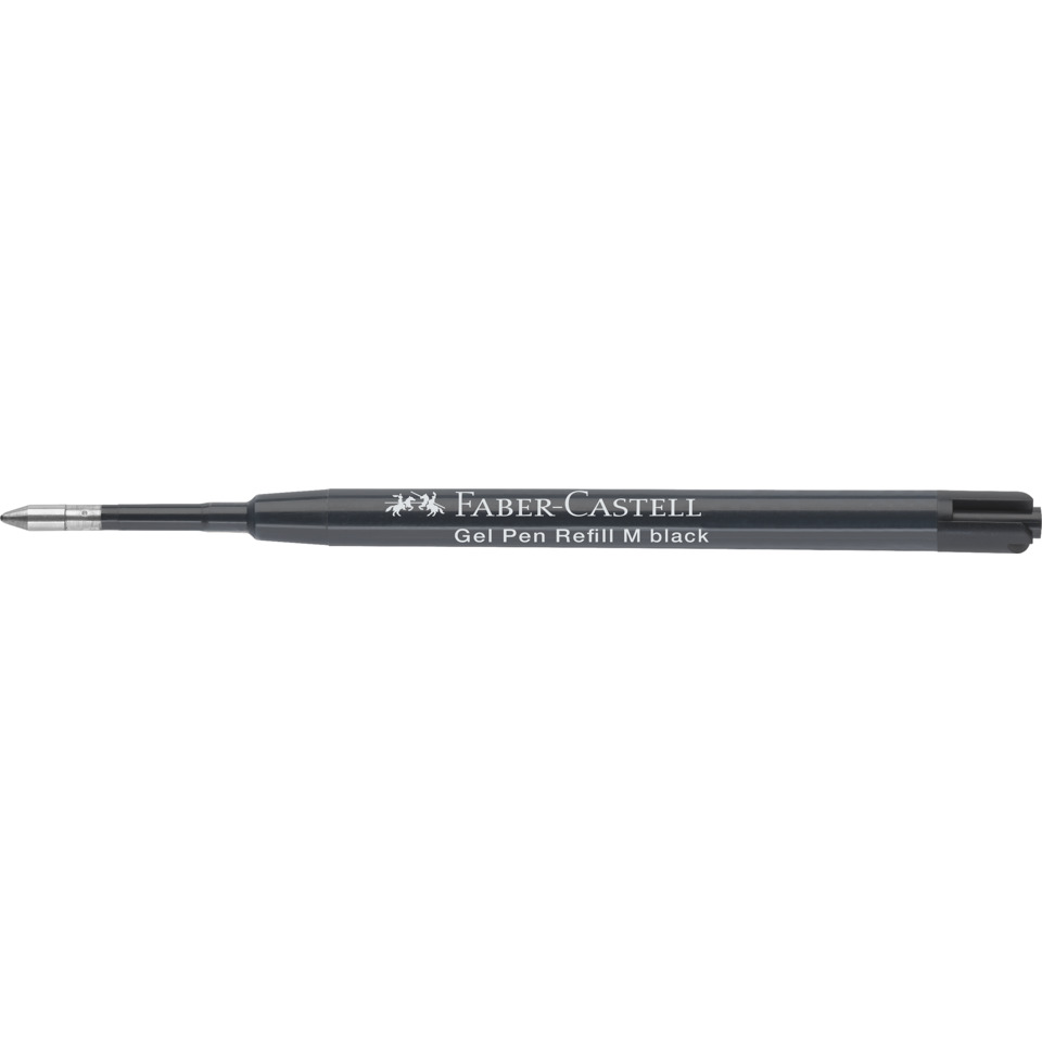 Gelstift, Tintenpatrone, M-Größe, Faber-Castell, schwarz