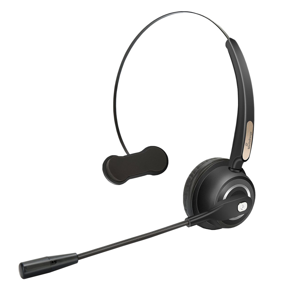 Kopfhörer, Over-Ear, Mikrofon, Kabelgebundene, Schwarz