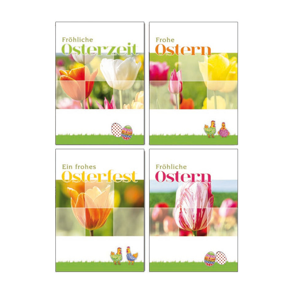 Ostern, Tulpe, Frühling, Grußkarte, Fröhliche Ostern