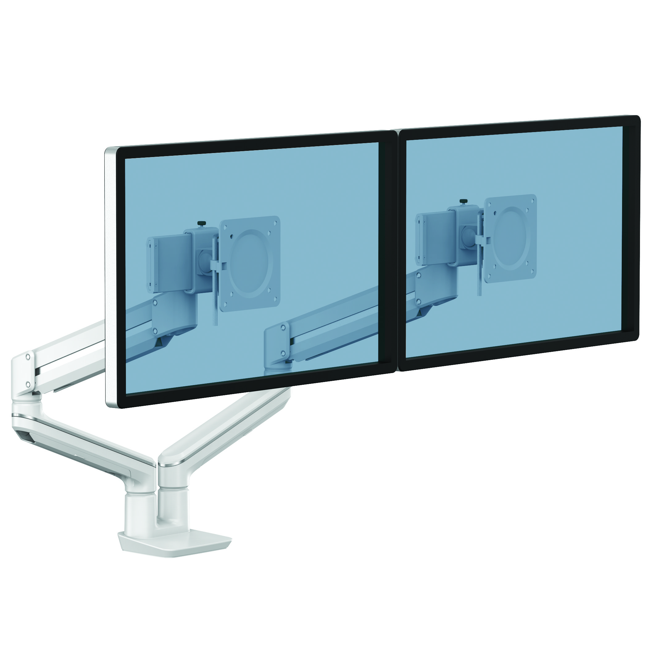 Tallo™ Doppel Monitorarm, weiß