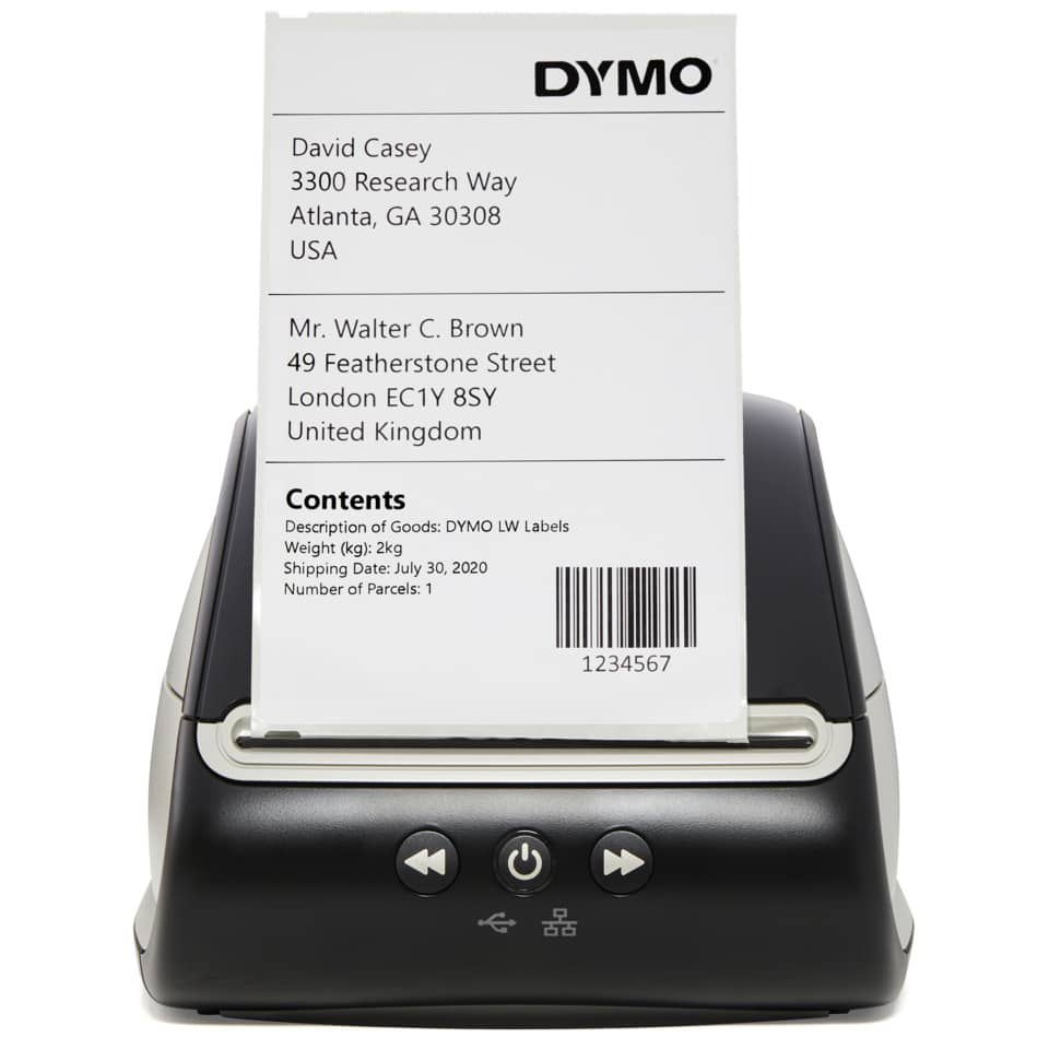 Kassenzettel, Rechnungsbeleg, Barcodelabel, Dymo, Etikettendrucker