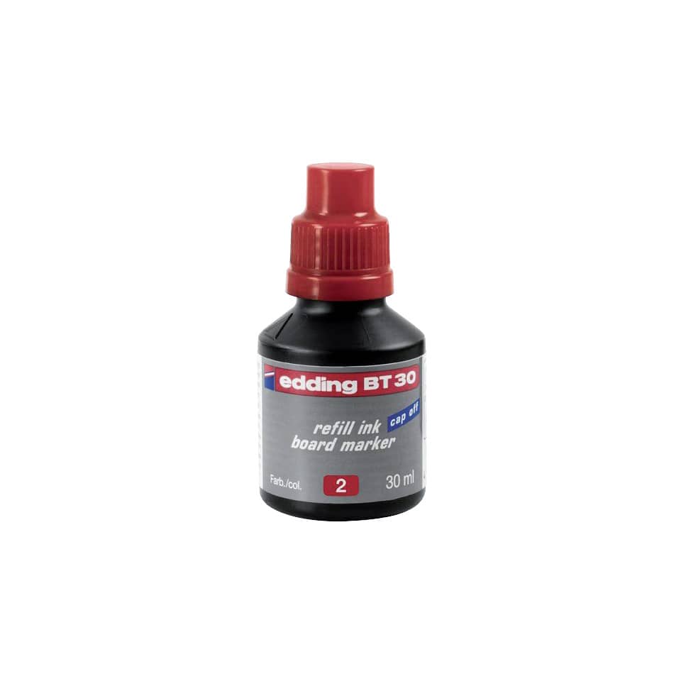 Tinte, Tintenflasche, Boardmarker, Rot, 30 ml