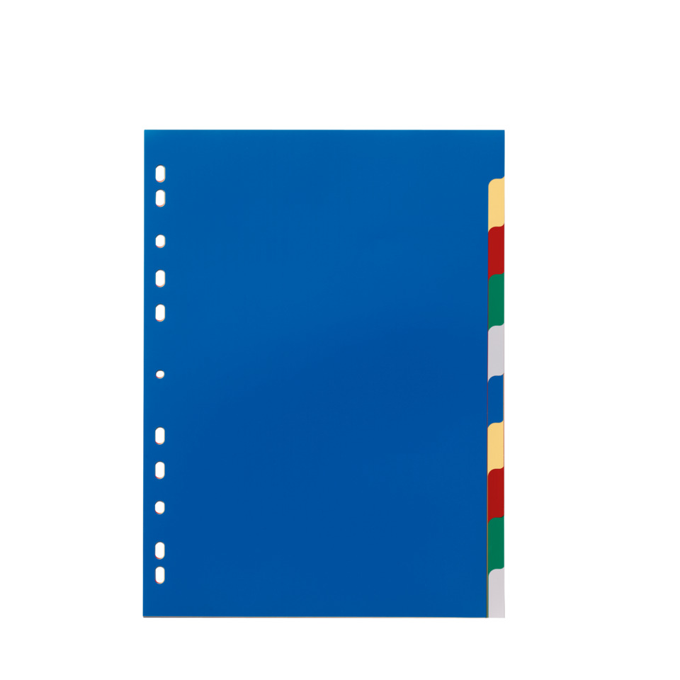 Ordner, A4, Blau, Datei-Ordner, Trennblätter