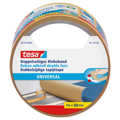 Klebeband doppelseitig Universal, 5mx50mm TESA 56170-00004-11