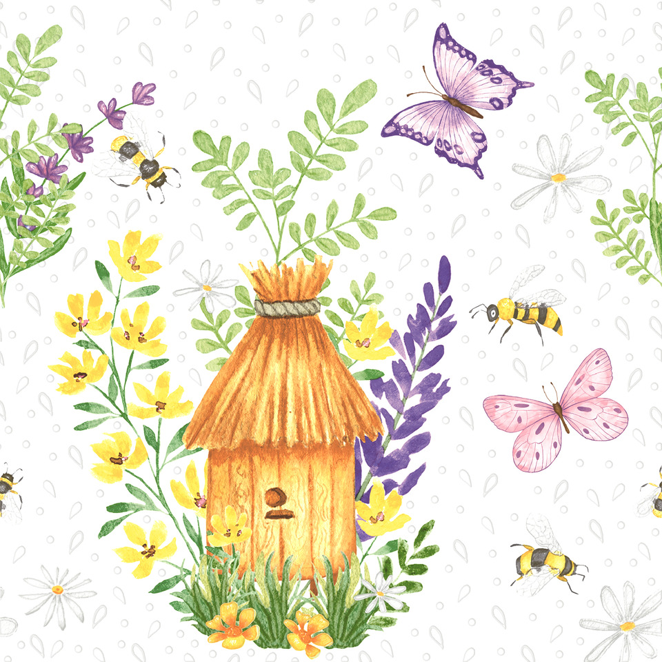 Muster, Kräuter, Purpur, Kunst, Honigbiene, Purpur, Kräuterig, Kräuter, Pflanze, Muster