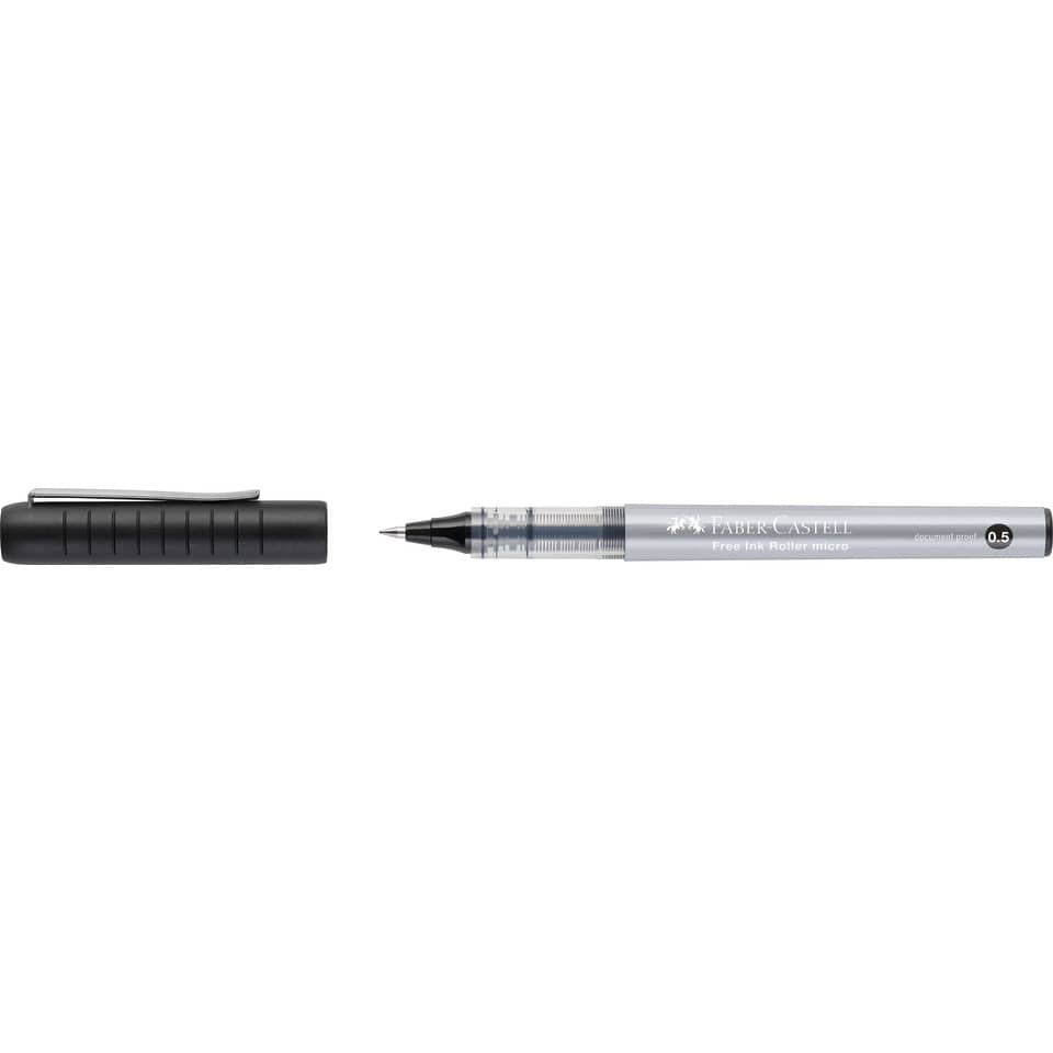 Füllfederhalter, Tintenroller, Grau, 0.5, Mikro-Tinte
