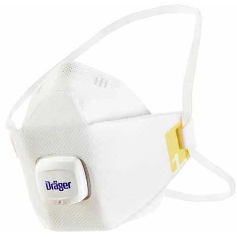 Feinstaubmaske X-plore® 1910V, FFP1 weiß   10 Stück DRÄGER 600171120 /1910
