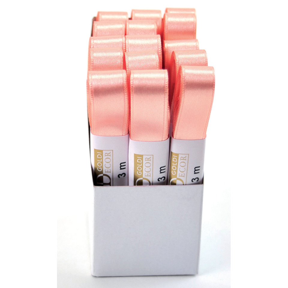 pinkes Band, Samtband, 3 m Band, Organza-ähnlich, Deko-Band