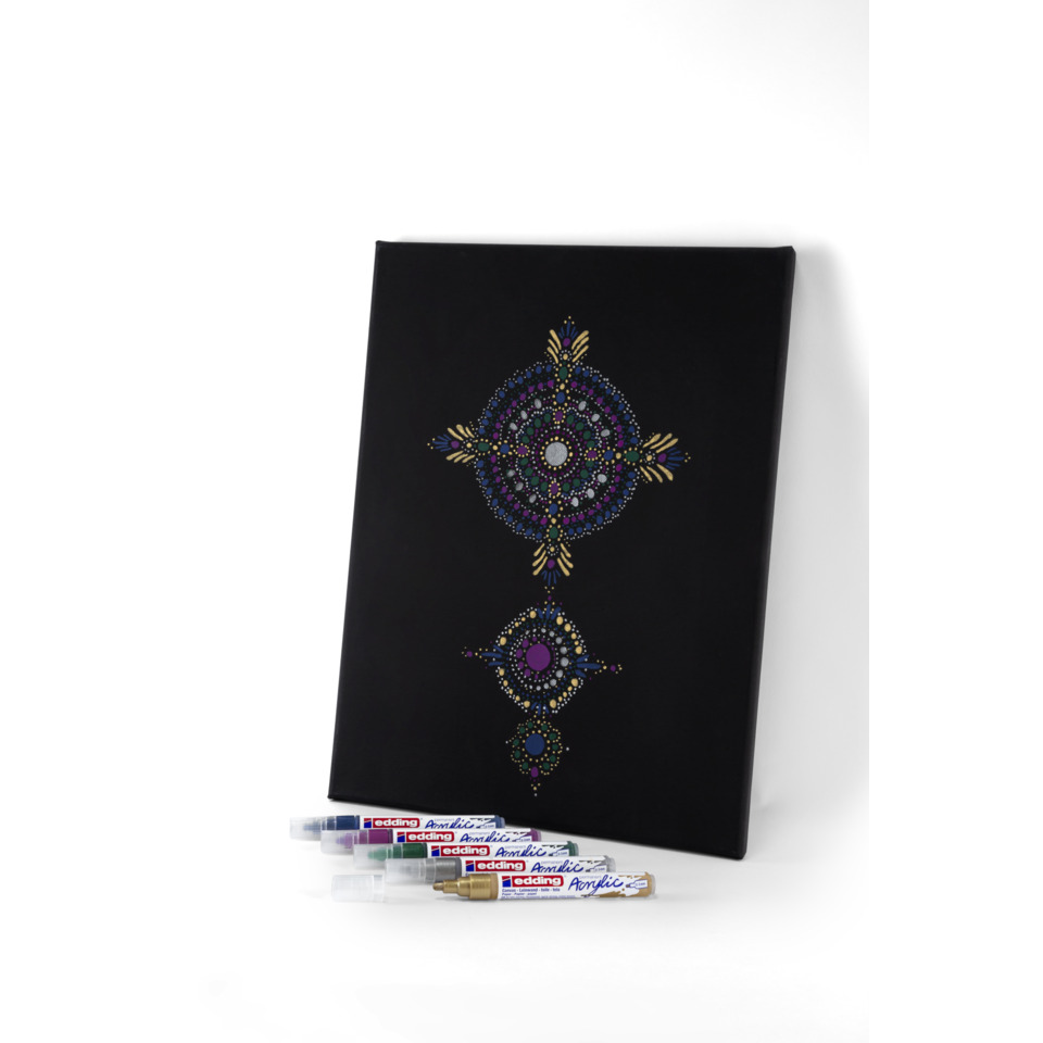 malerei, canvas, pendant, kristallmuster, malerei-set, Leinwand, Kunst, Perlenmuster, Perlenarbeit, Malstifte