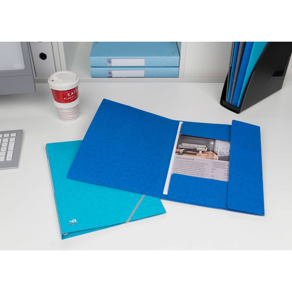 Ordner, Hefter, Blau, Unterlagen, Büro