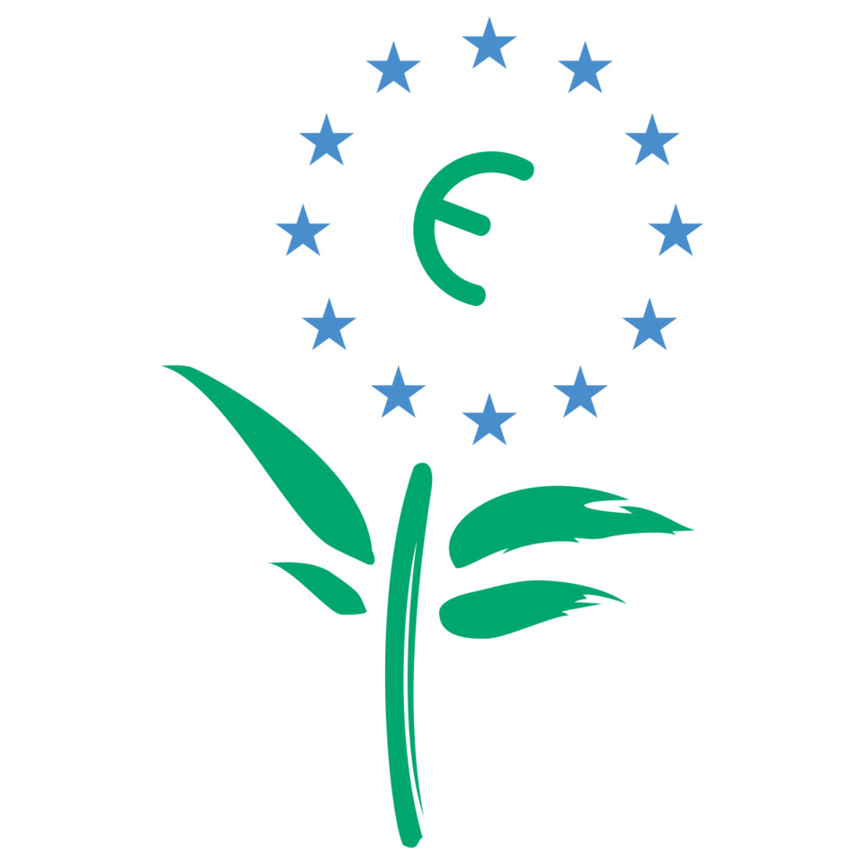 EU-Flag, eco symbol, green plant, euro circle, stars circle
