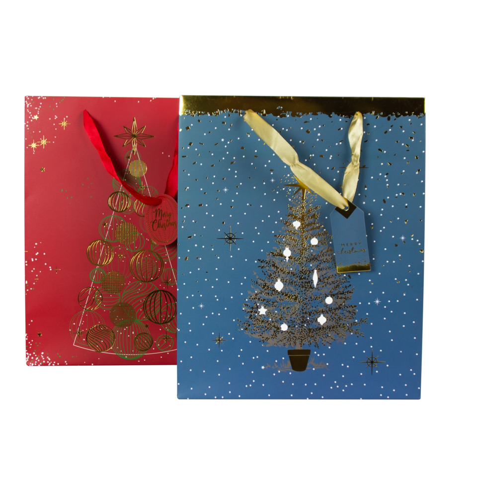 Weihnachtsgeschenke, Weihnachtsverpackung, Weihnachtsbaum, Glitzer, Geschenkset