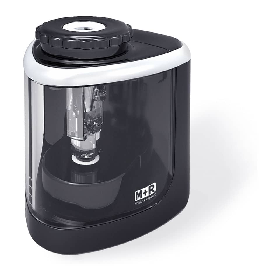 Kaffeemaschine, Kaffeemühle, Espresso-Mühle, Kaffeemehlbehälter, M+R Markenlogo