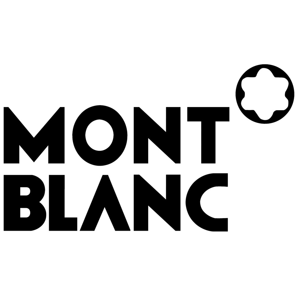 Logo, Montblanc, Branding, Schwarz, Rundabzeichen