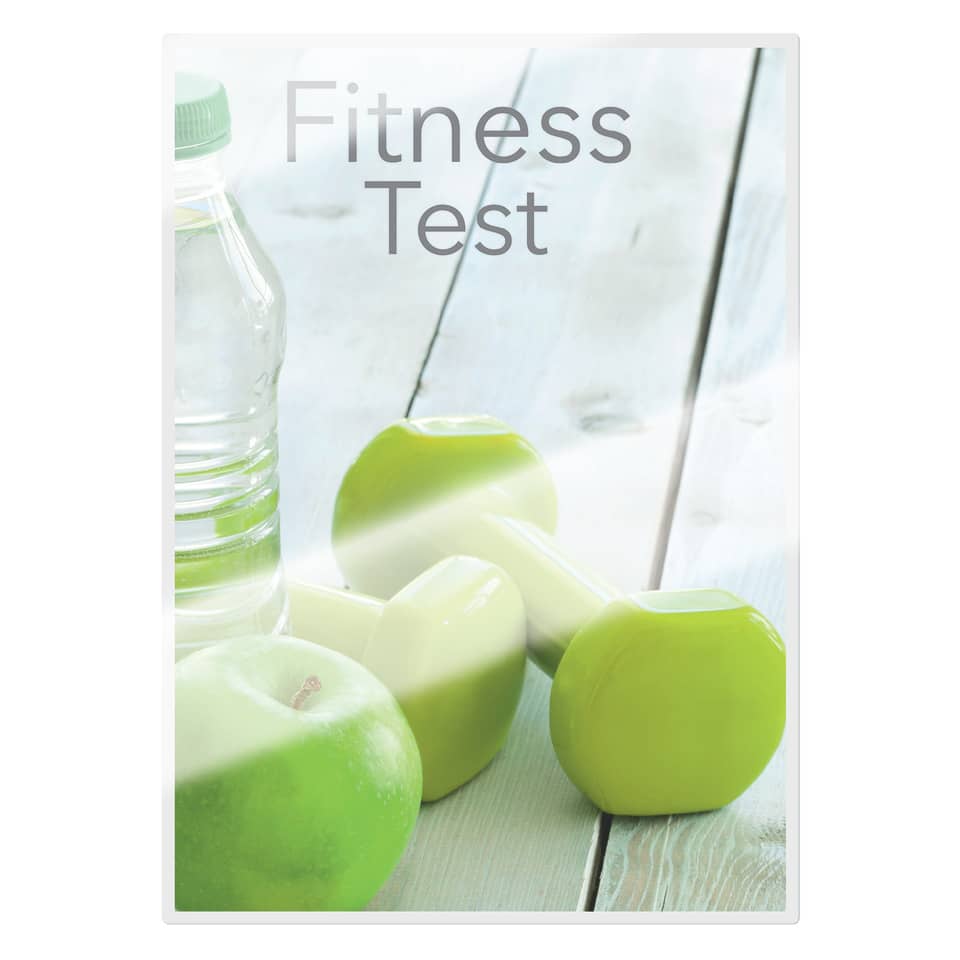 fitness, test, grüne Äpfel, grüne Hanteln, Wasserflasche