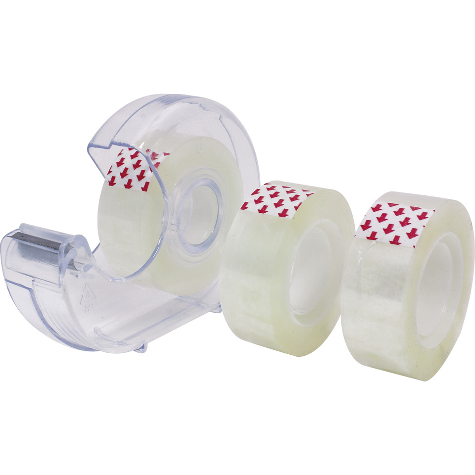 Klebebandspender, Klebeband, Abroller, Klebebandrollen, Transparent