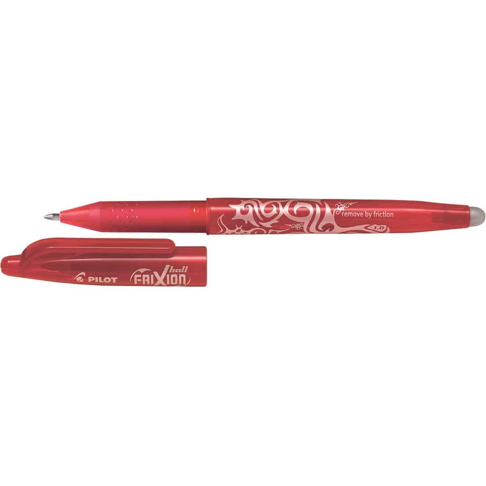 Kugelschreiber, Rot, Stift mit Muster, Filzstift?