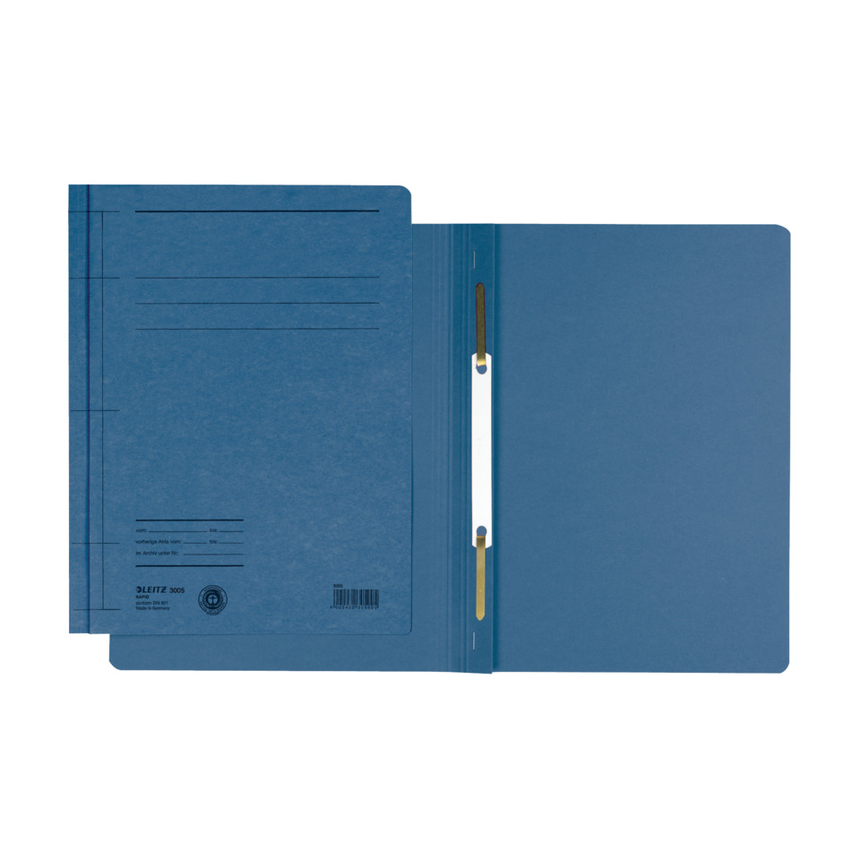 Notizbuch, Ordner, Blau, Clipper, Lochungen