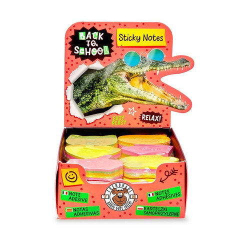 Haftnotizblock Sticky Notes Mini-Blöckchen 100 Blatt, 6-fach sortiert TRENDHAUS 963918