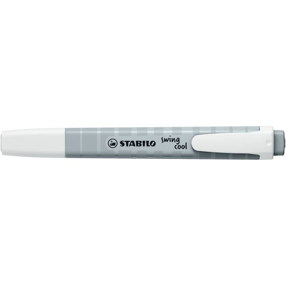 Marker, weiß, grau, Schreibpen, Stabilo