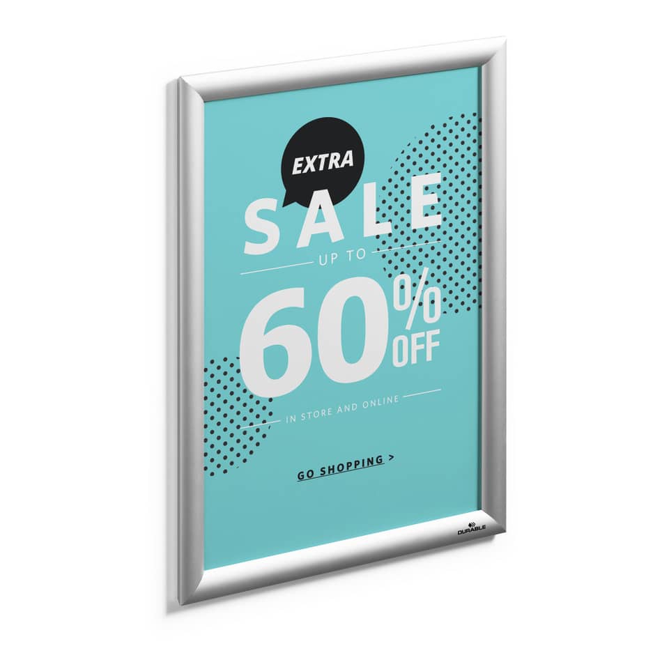 poster, sale sign, 60 percent, frame, advertisement