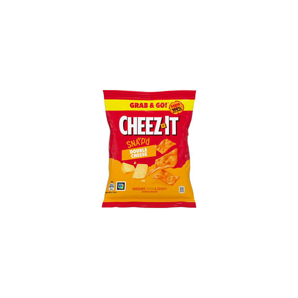Chips, Snack, Cheez-It, Doppelkäse, Snacktüte