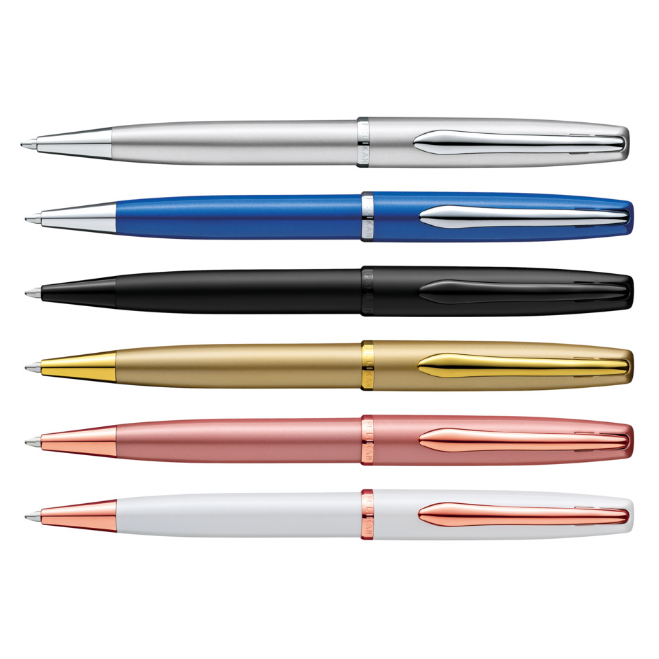 Kugelschreiber, Kugelschreiber-Set, Metall, Gehäuse-Farbe, Clip-Finish