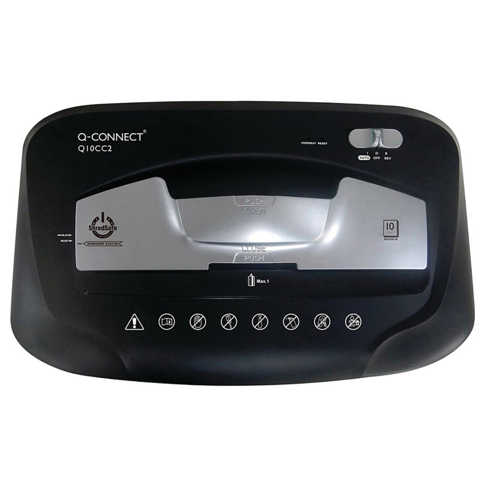 Schredder, Heftkassette, Schredderslot, Papierkassette, Q-Connect