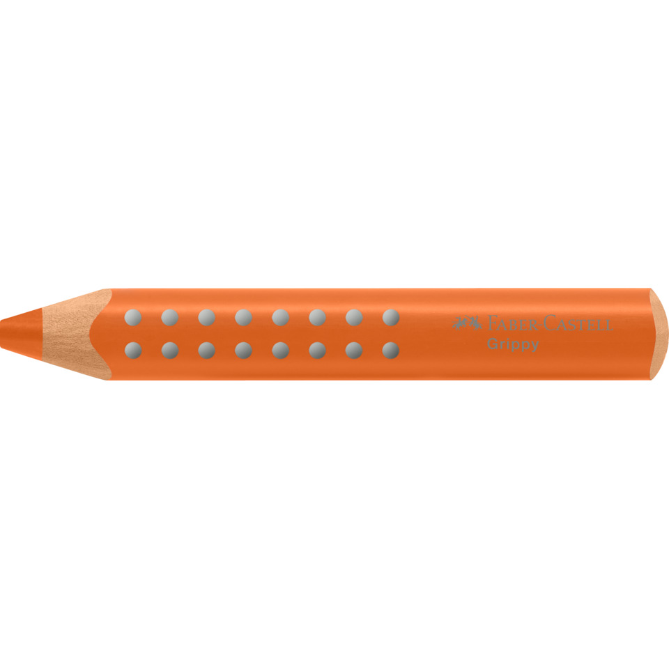 Bleistift, Orange, Holzspitze, Grippy, Faber-Castell