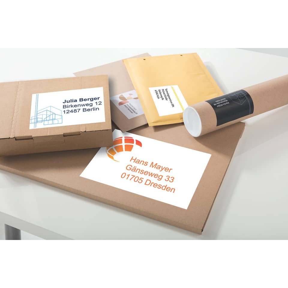 Postetikett, Paket, Briefe & Pakete, Adresse, Versandmaterialien