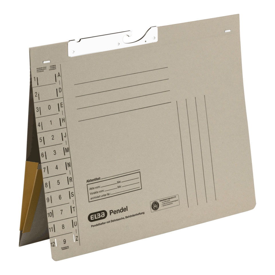 Kartenhalter, Briefablage, Halterung, Pendelmappe, Kartenmappe, Ordner, Klemmbrett, Rechtspeicher, Hängeformat, Karton