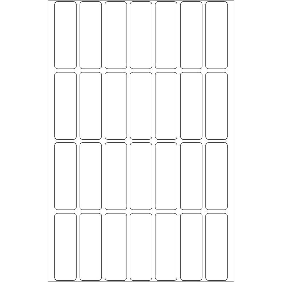 leere slots, Rasterlayout, Aufkleber, leere Etiketten, rechteckige Karten