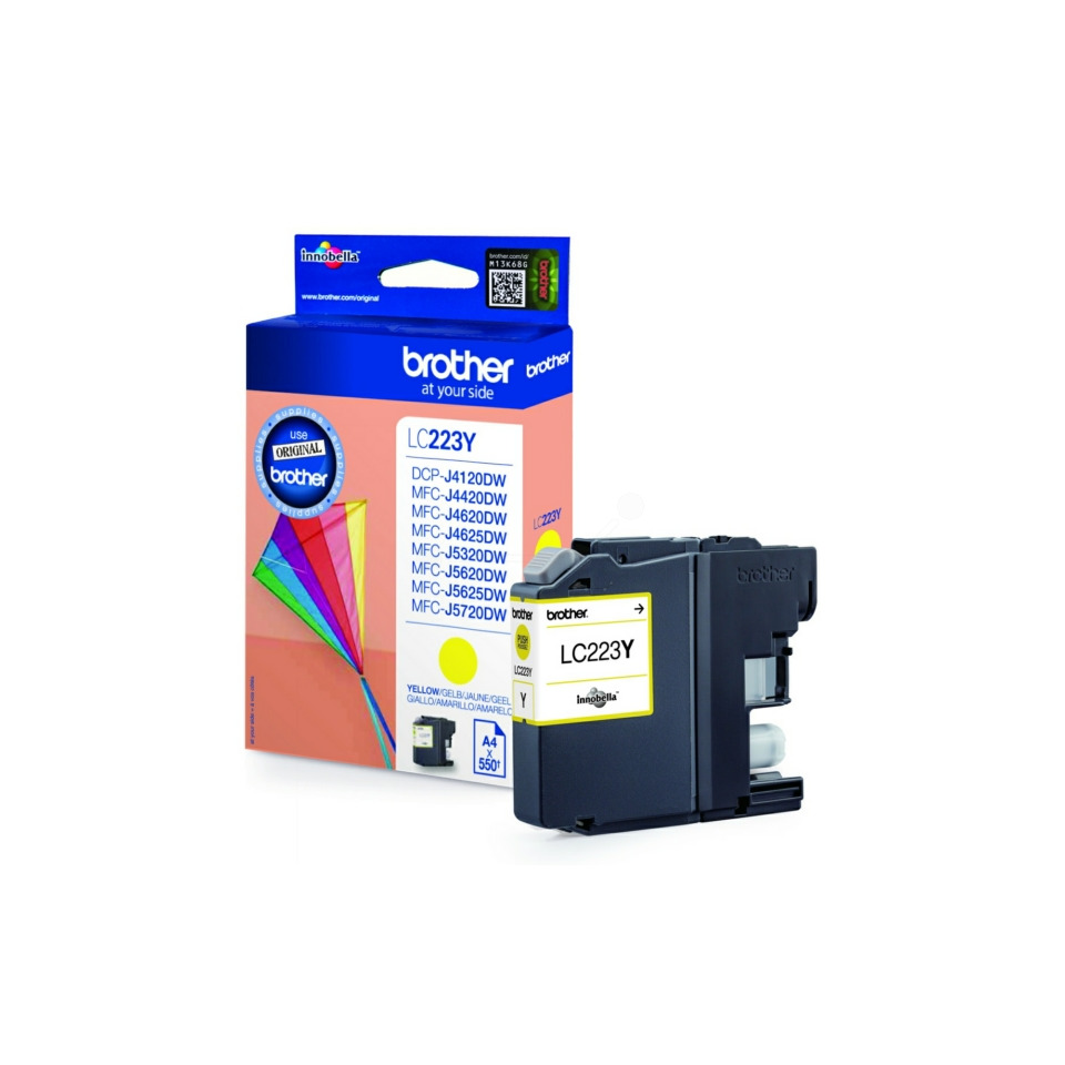 Inkjetpatrone, yellow BROTHER LC223Y