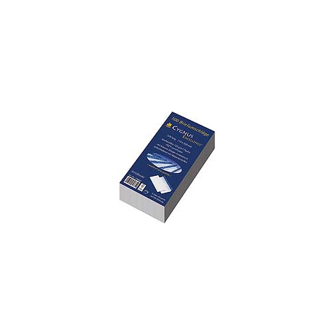 Briefumschlag ohne Fenster, DIN lang, 100g/m², haftklebend, 100 Stück, weiß CYGNUS EXCELLENCE 30002392